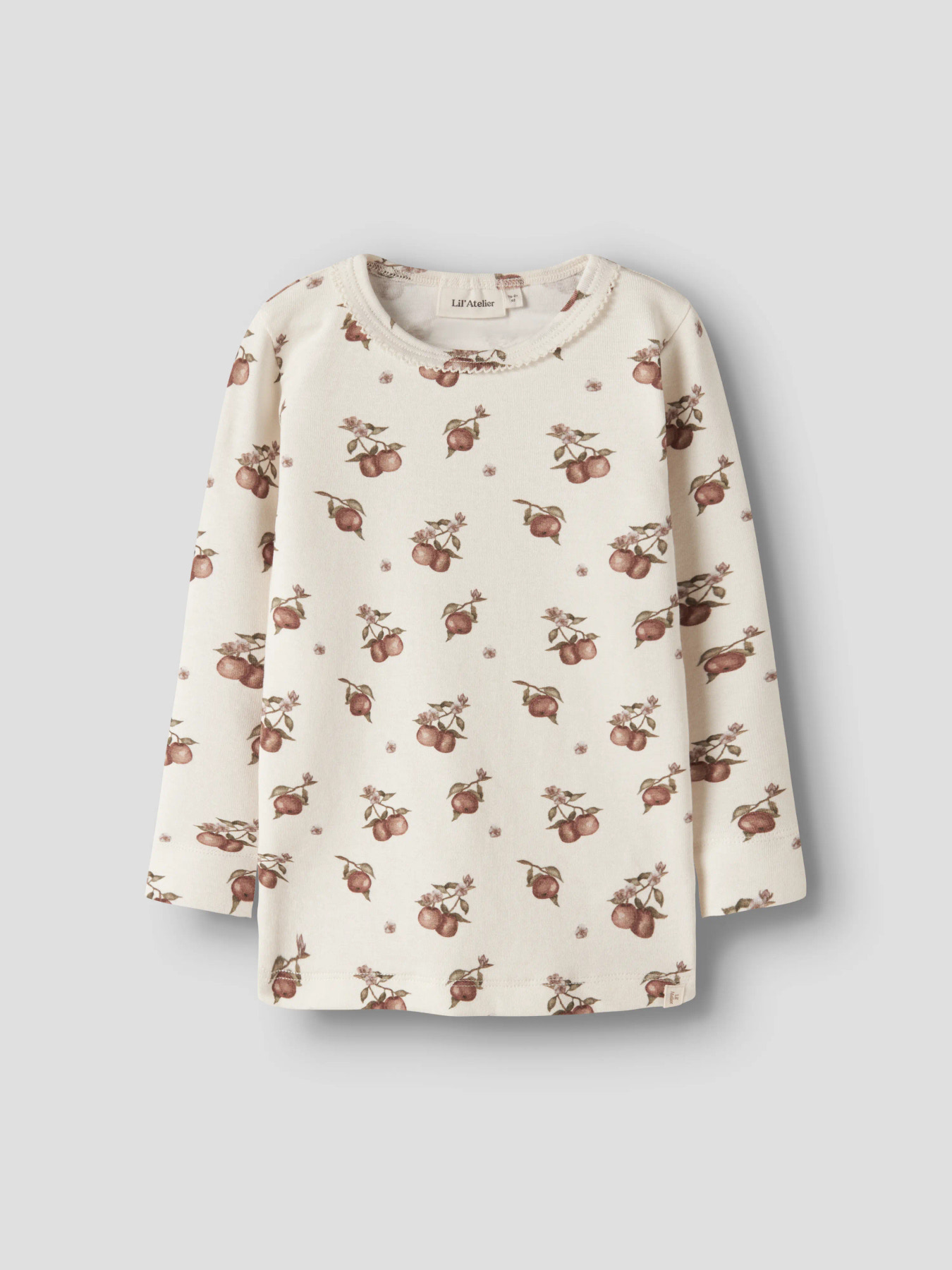 NMFGAYO SIG LS SLIM TOP LIL Turtledove APPLES - 2