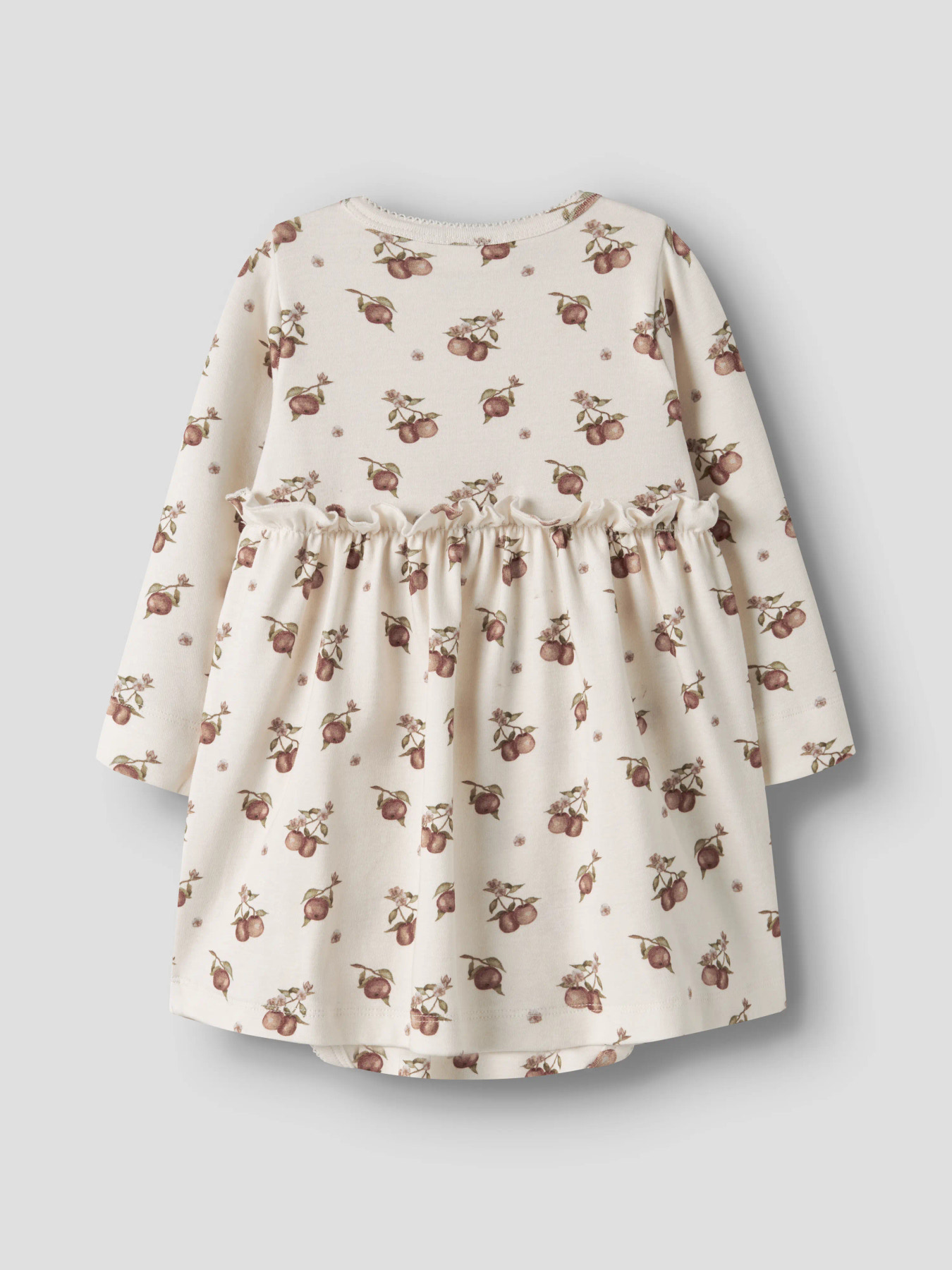 NBFGAYO KIN LS BODY DRESS LIL Turtledove APPLE - 3