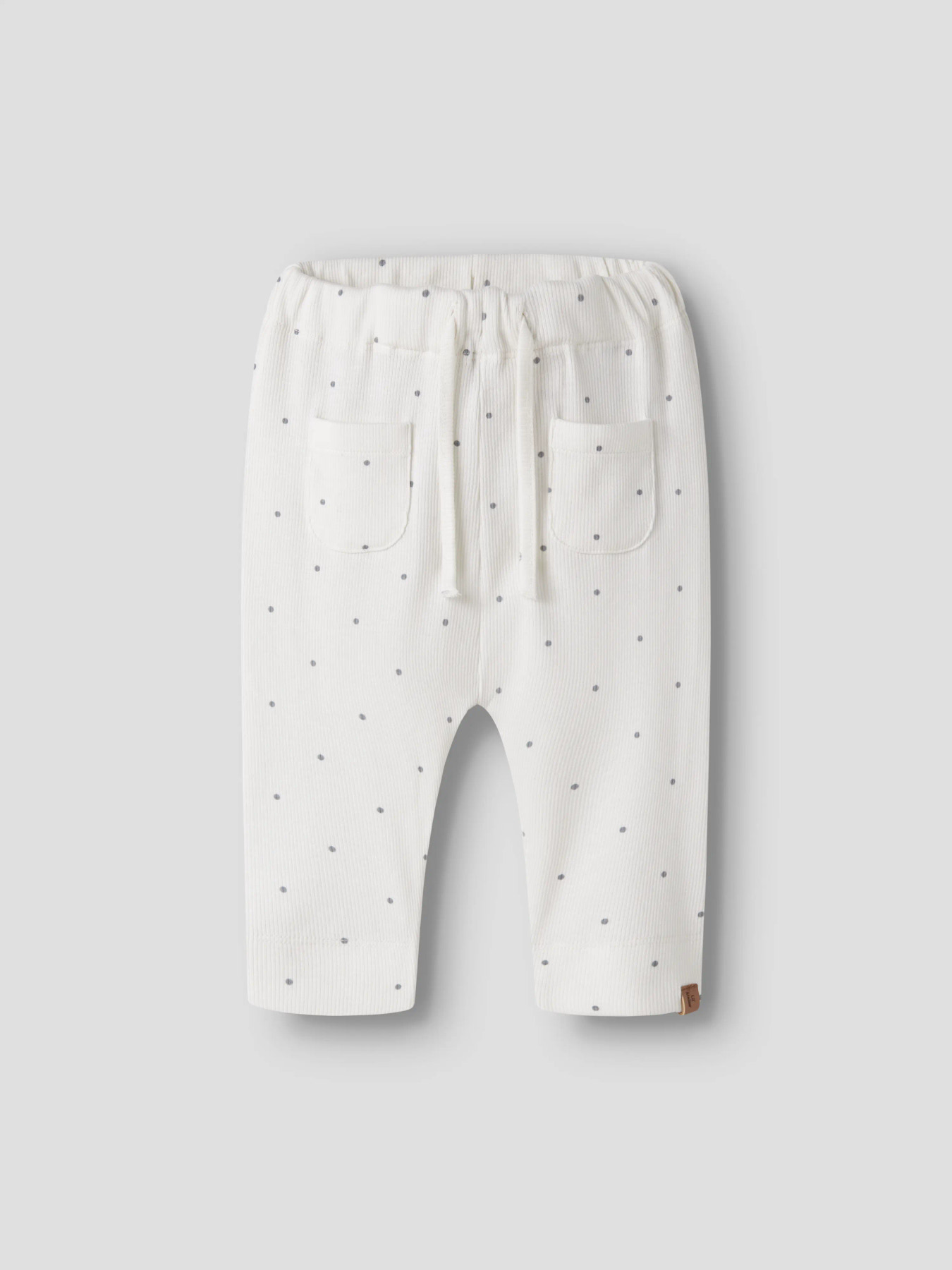 NBMGAGO KEM LOOSE PANT LIL NOOS Coconut Milk SLEET DOT