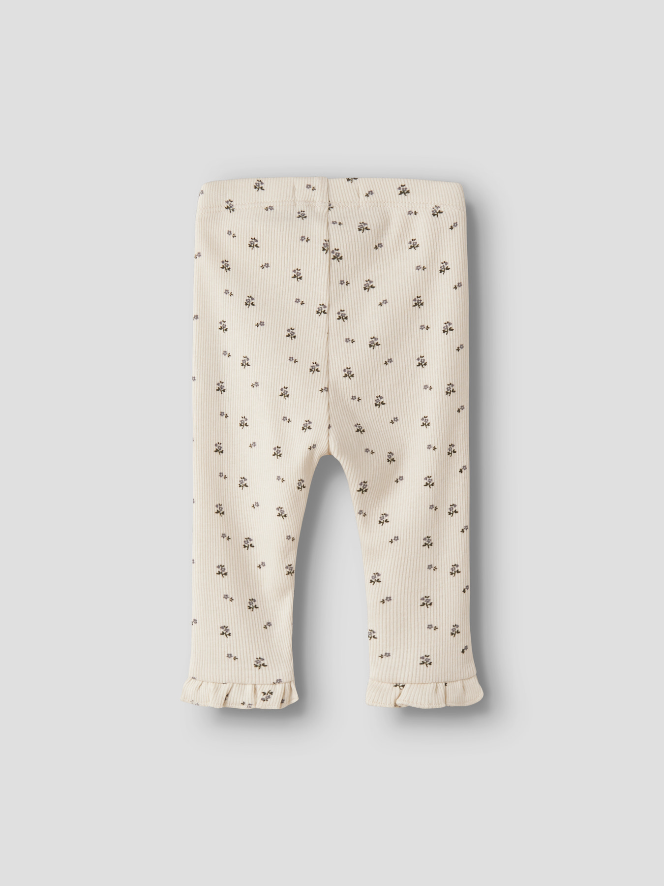 NBFLAGO MER SLIM LEGGINGS LIL Turtledove BLUE FLOWER - 3