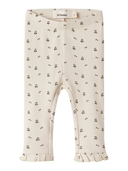 NBFLAGO MER SLIM LEGGINGS LIL Turtledove BLUE FLOWER