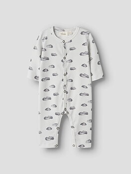 NBMGIO LS NIGHTSUIT LIL Glacier Gray CLOUD