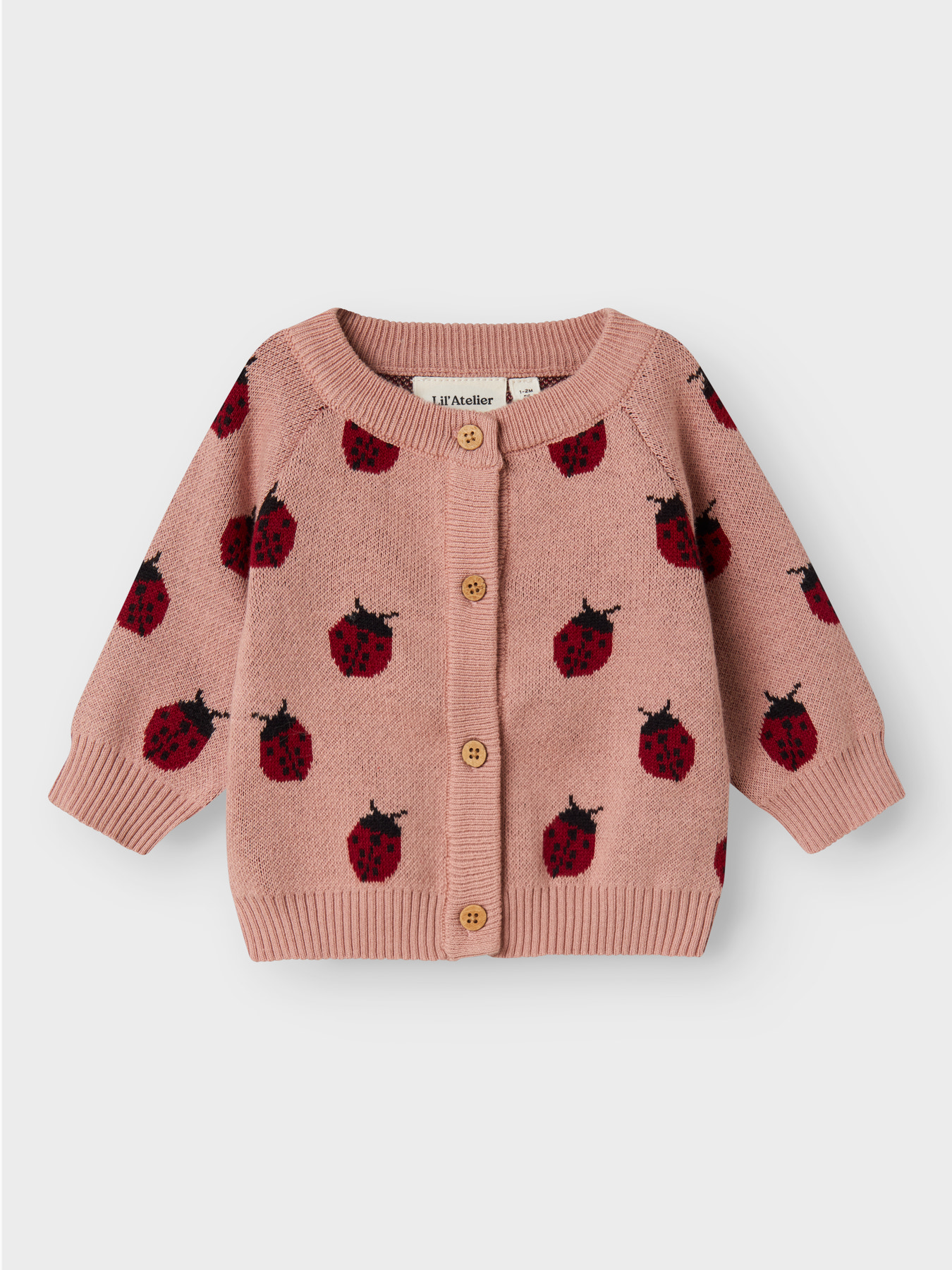 NBFLULIO KNIT CARD LIL NOOS Misty Rose - 2