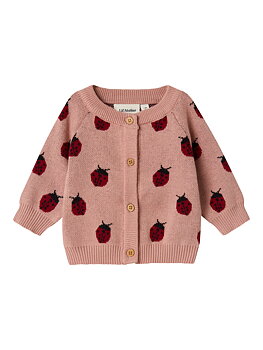 NBFLULIO KNIT CARD LIL NOOS Misty Rose