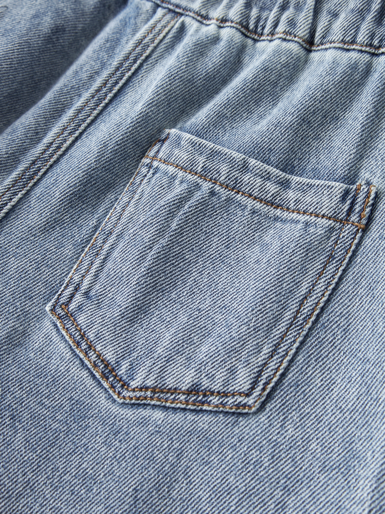 NMMKAROLE WIDE JEANS 2433-CJ LIL Medium Blue Denim - 4