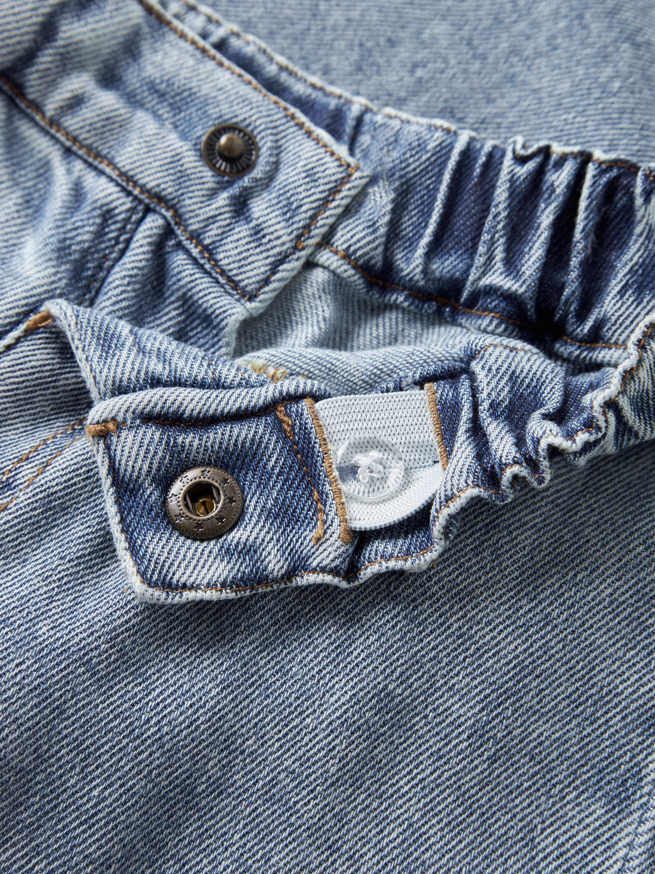 NMMKAROLE WIDE JEANS 2433-CJ LIL Medium Blue Denim - 5