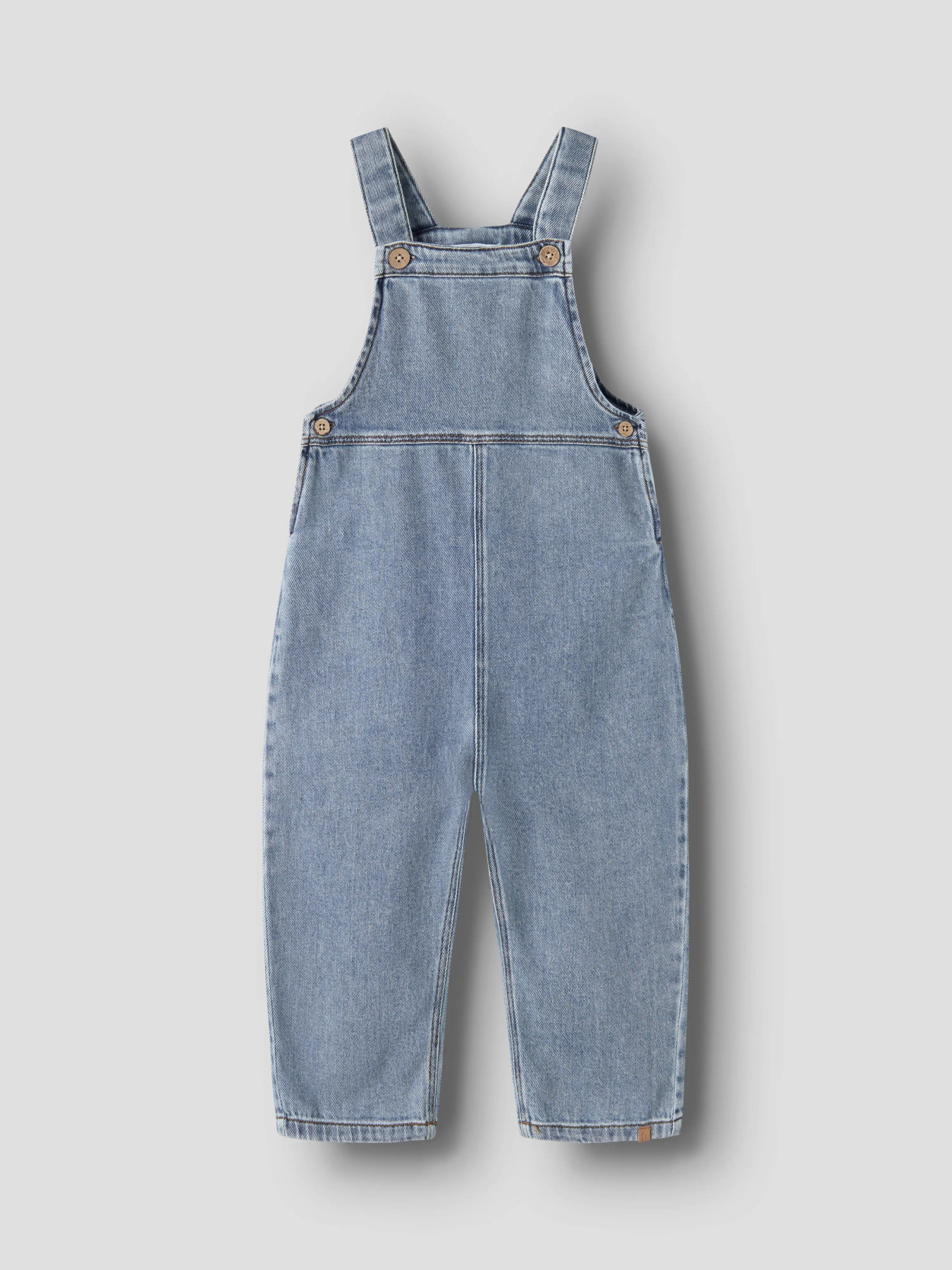 NMMKAROLE LOOSE DNM OVERALL 2433-CJ LIL Medium Blue Denim - 2