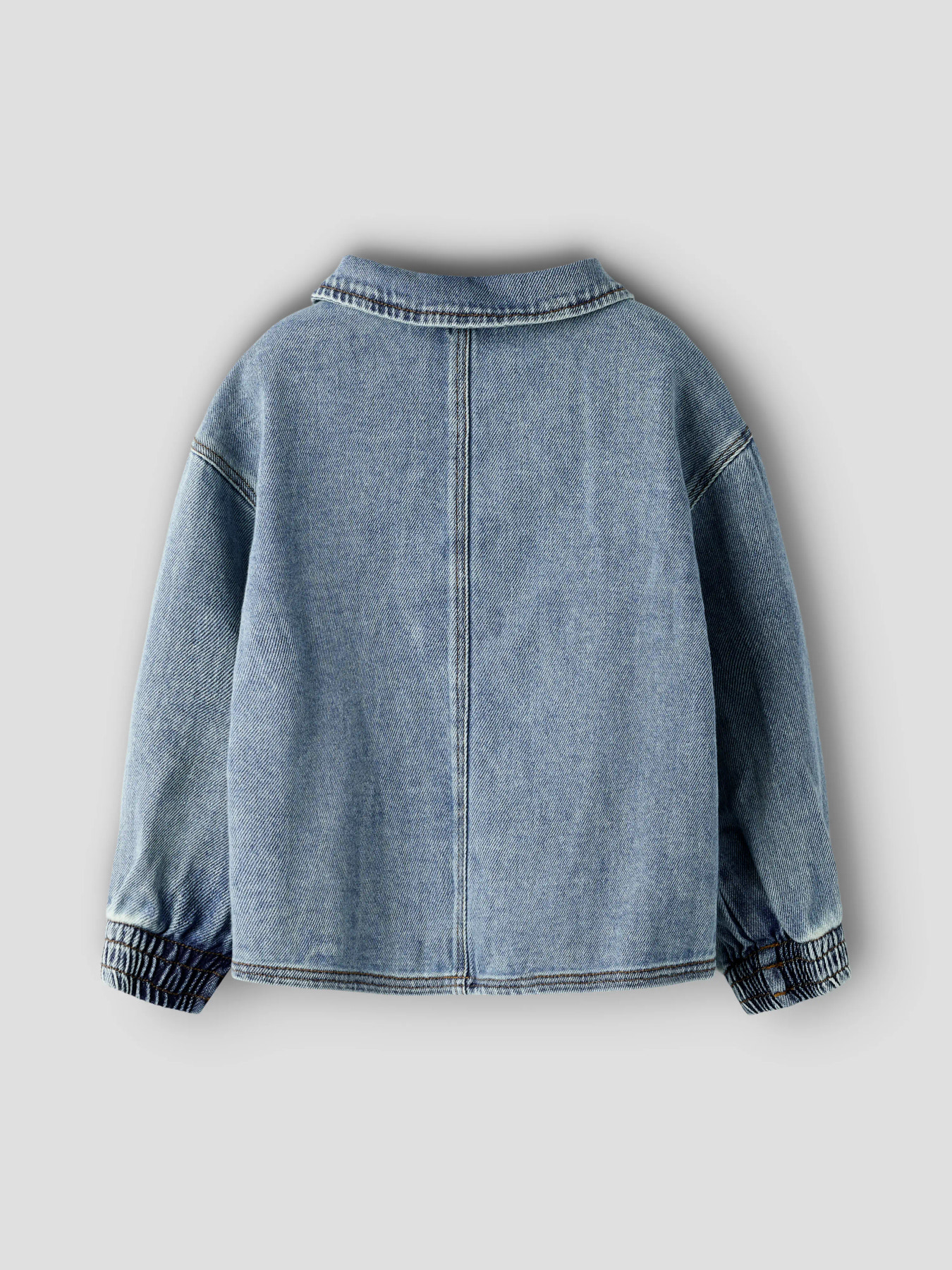 NMFKAROLE LS DNM SHIRT 2433-CJ LIL Medium Blue Denim - 3