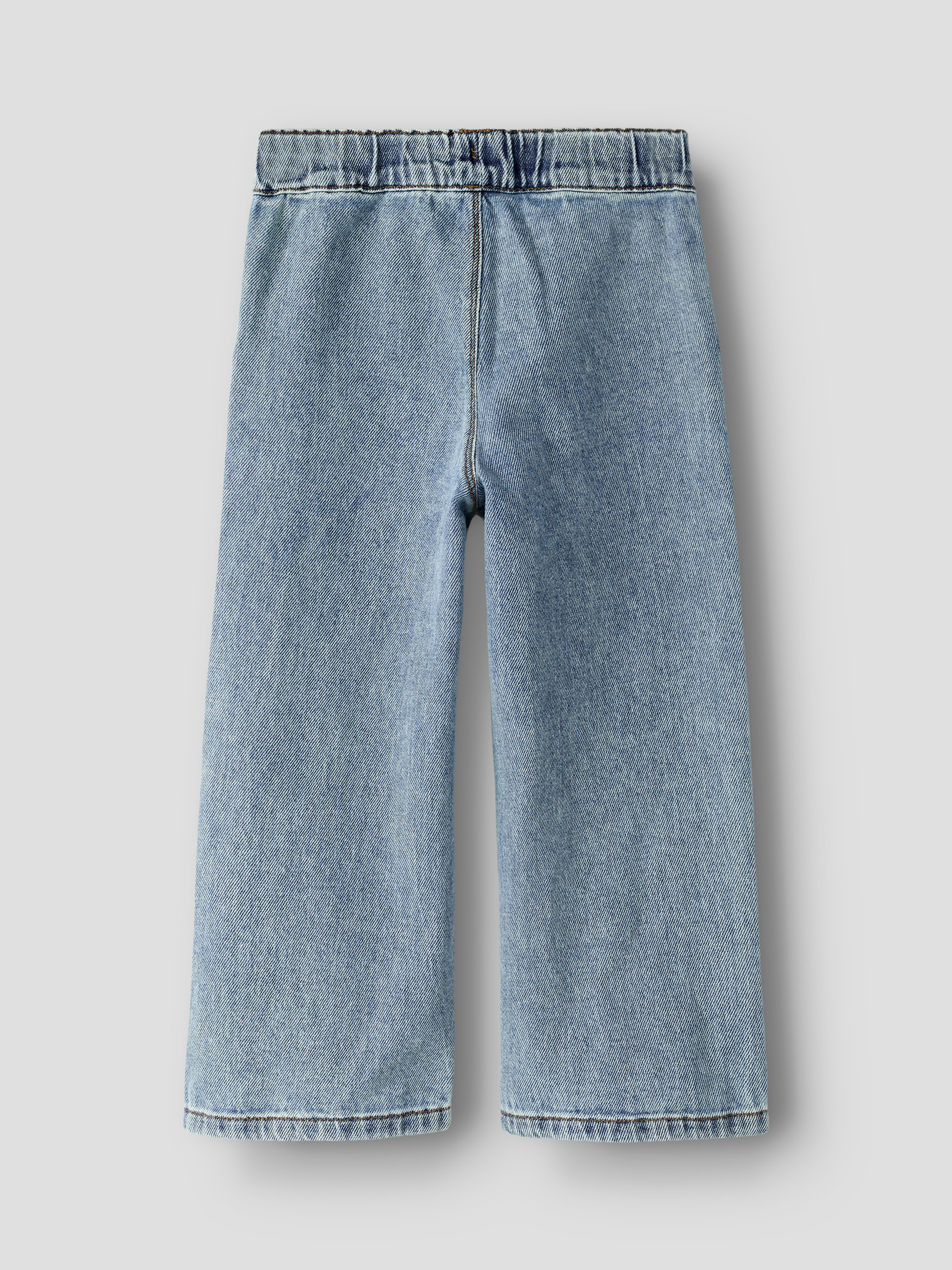 NMNKAROLE SIM WIDE JEANS 2433-CJ LIL Medium Blue Denim - 3