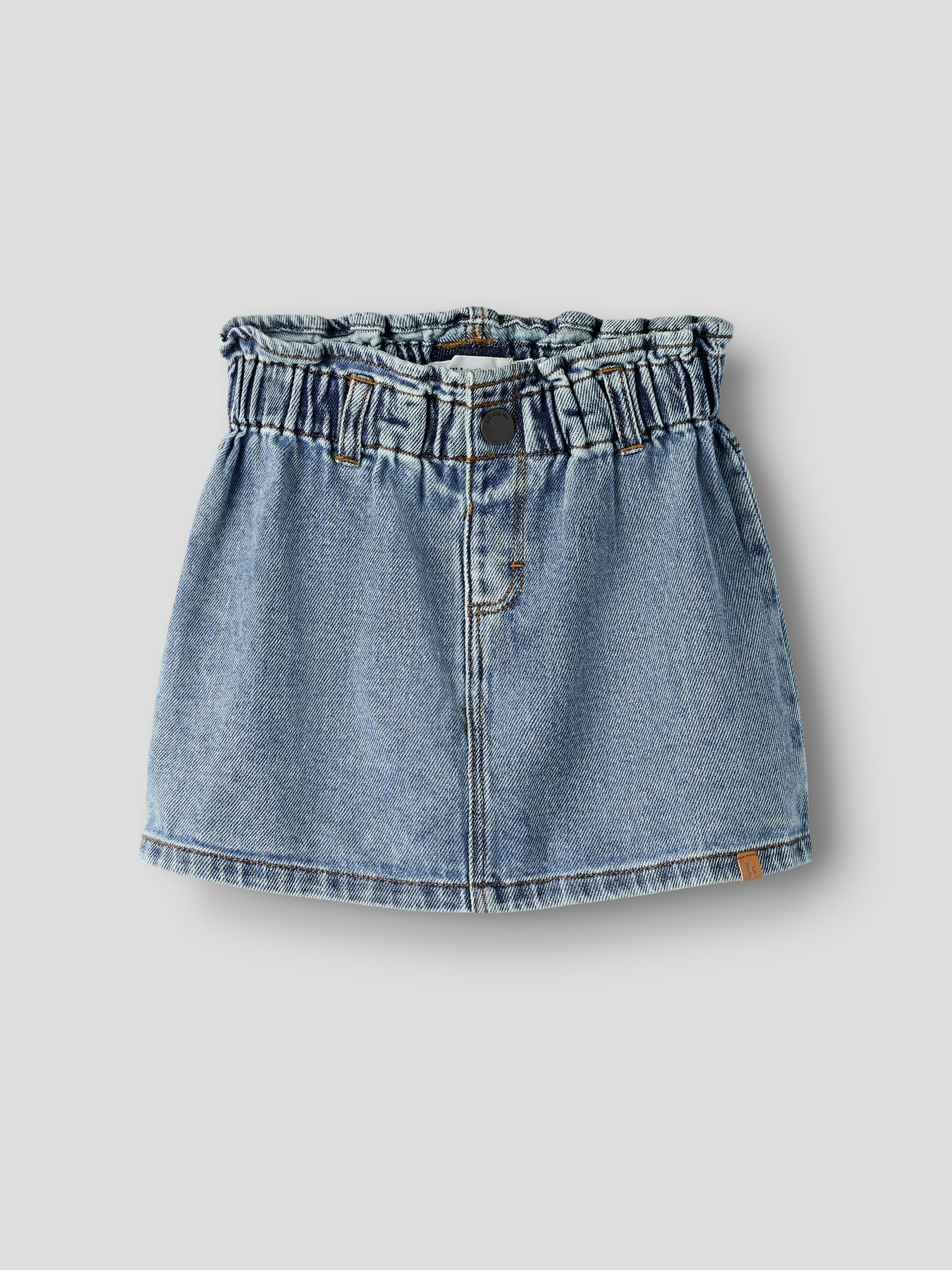 NMFKAROLE DNM SKIRT 2433-CJ LIL Medium Blue Denim - 2