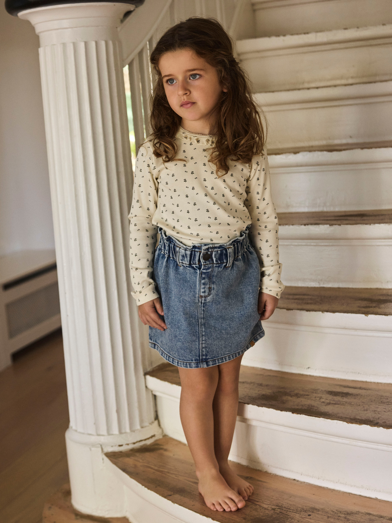 NMFKAROLE DNM SKIRT 2433-CJ LIL Medium Blue Denim - 6