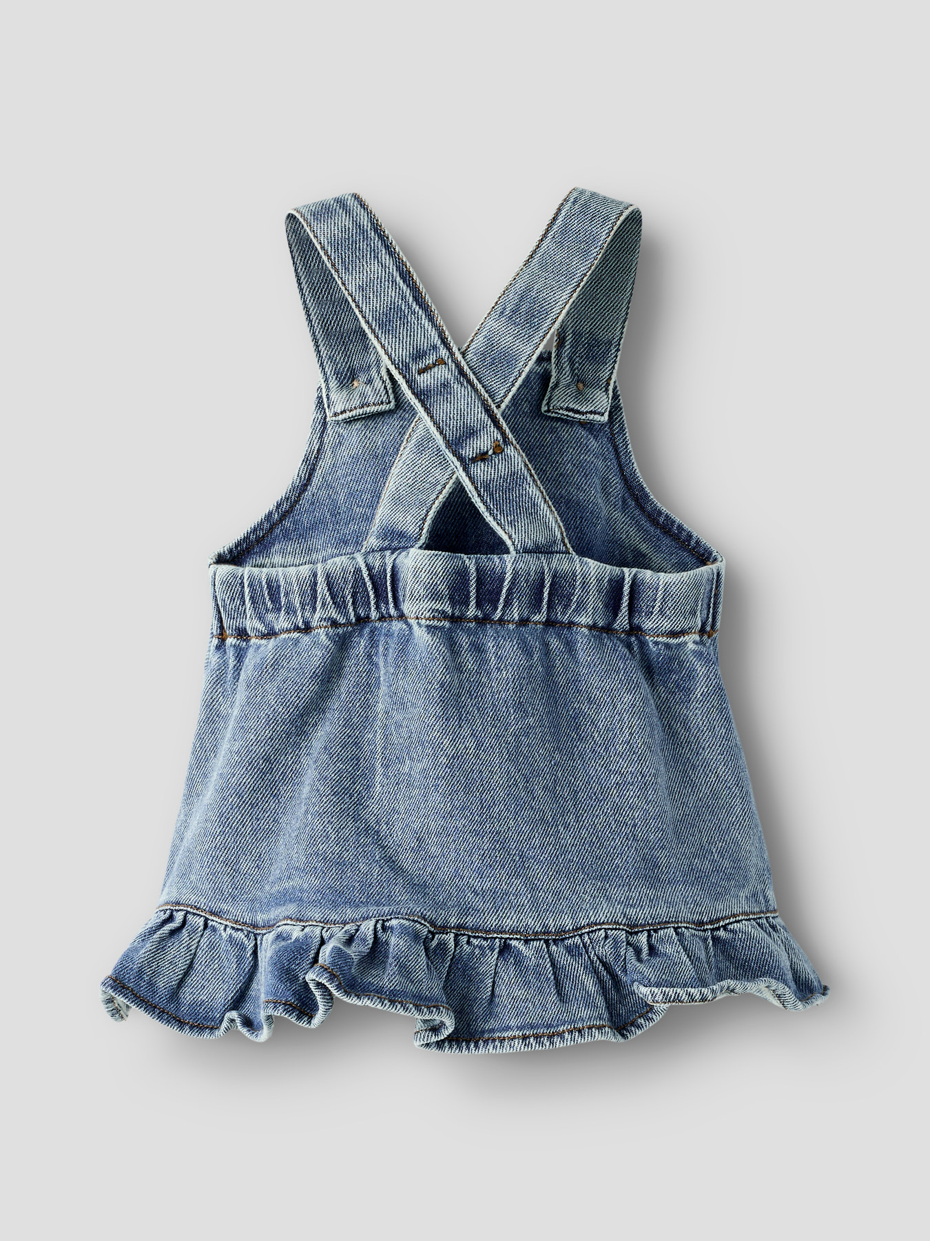 NBFKAROLE DNM SKIRTALL 2433-CJ LIL Medium Blue Denim - 3