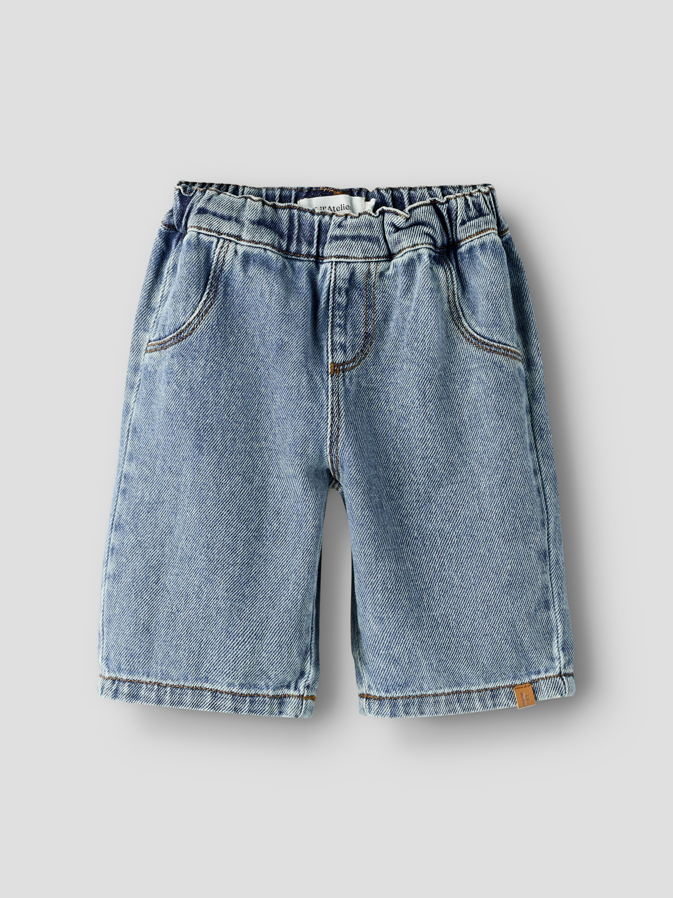 NBFKAROLE WIDE JEANS 2433-CJ LIL Medium Blue Denim - 2