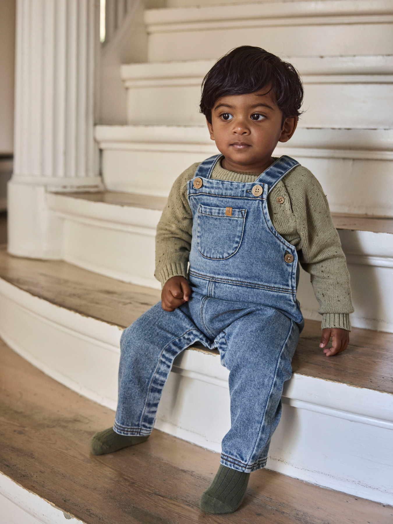 NBMKAROLE LOOSE DNM OVERALL 2433-CJ LIL Medium Blue Denim - 5