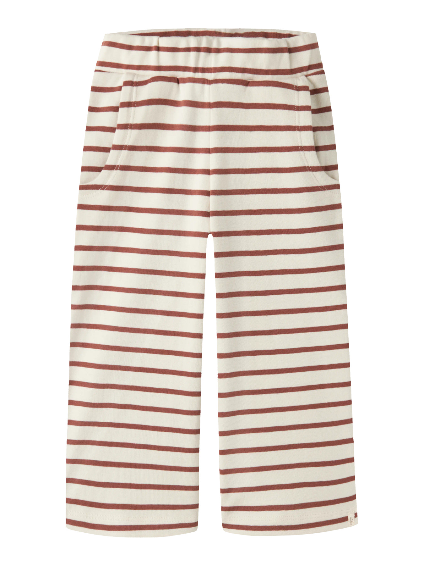 NMFLIMIA MIA WIDE PANT LIL Turtledove MAPLE SYRUP