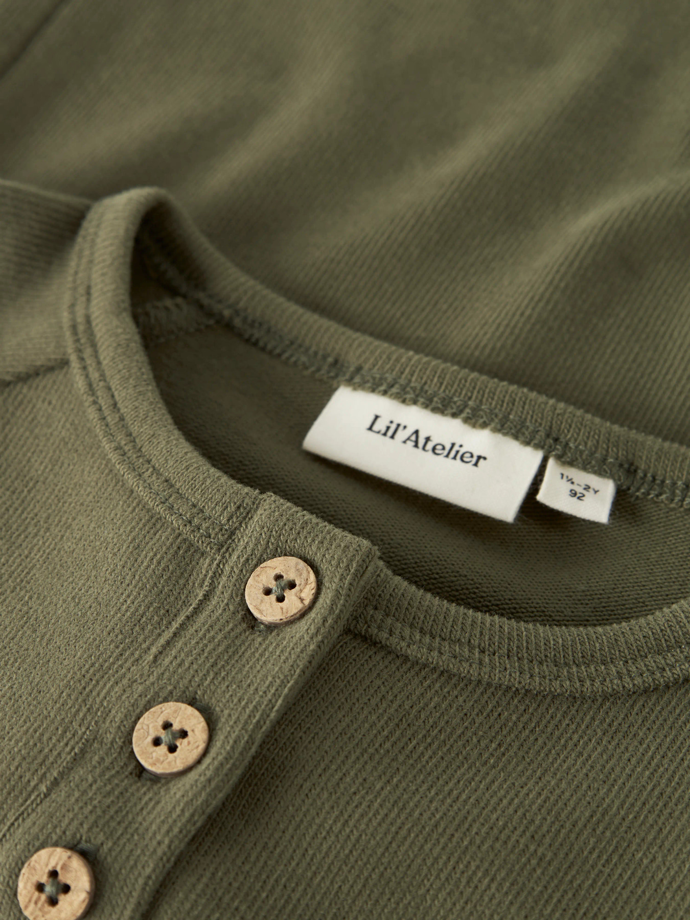 NMMLUNO LS SLIM TOP LIL Winter Moss - 3