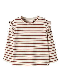 NMFLIMIA MIA LS LOOSE TOP LIL Turtledove MAPLE SYRUP