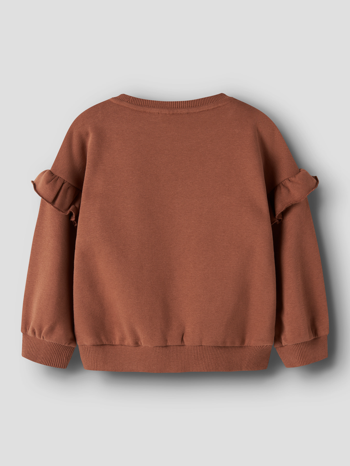NMFILONDON RIK LS LOOSE SWEAT LIL Maple Syrup - 2