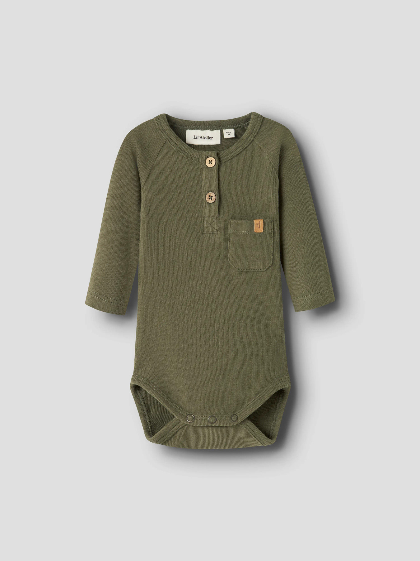 NBMLUNO LS SLIM BODY LIL Winter Moss