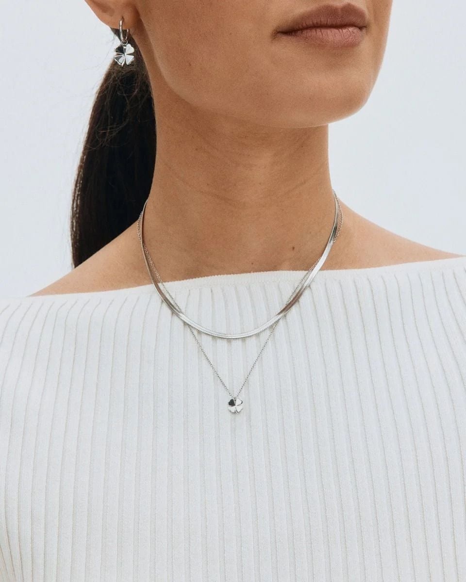Lucky Mini Necklace Steel - Edblad