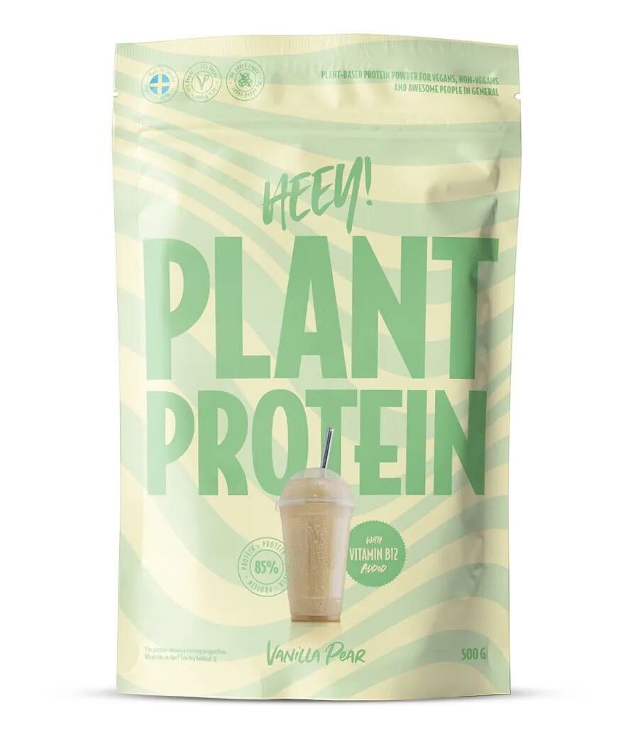 Veganskt proteinpulver päron Heey