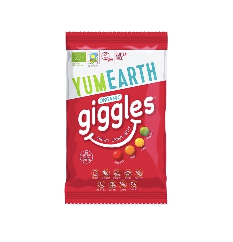 fruktgodis giggles 50g yum earth