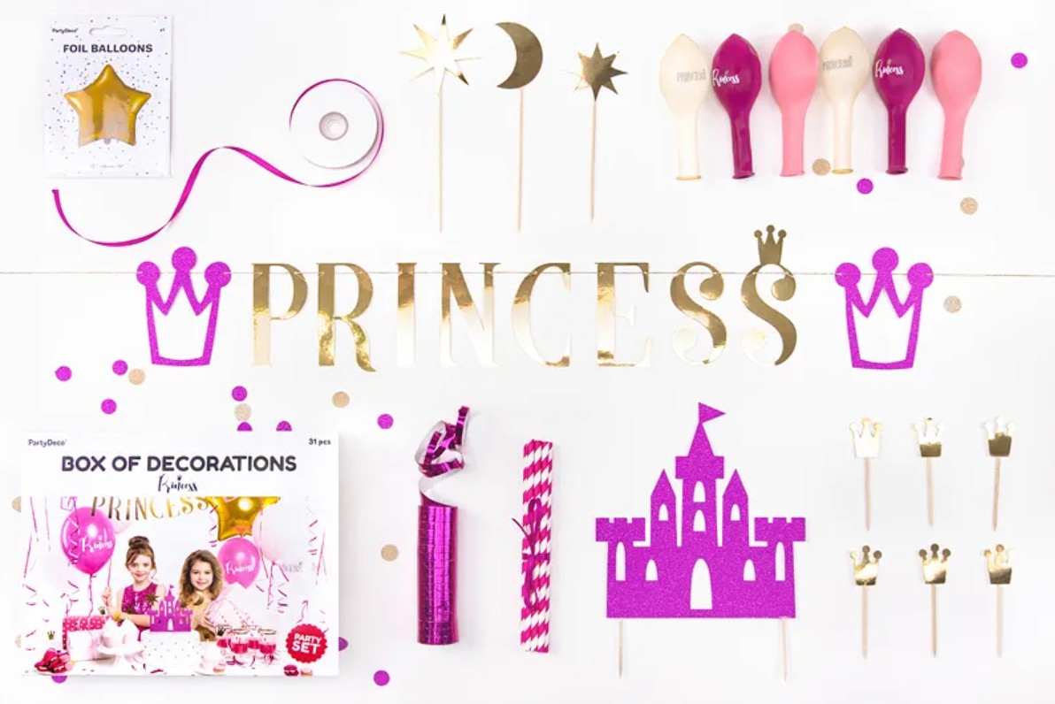 Dekorationskit - Prinsessa - 3