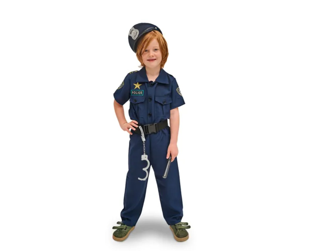 Polis dräkt - Olika storlekar
