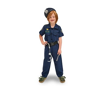Polis dräkt - Olika storlekar