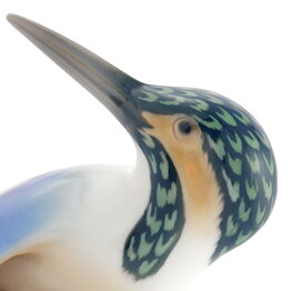 Jens Peter Dahl-Jensen (20th Century) Colorful Bird Figurine 12 cm #1619 (2)