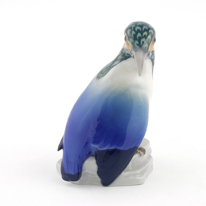 Jens Peter Dahl-Jensen (20th Century) Colorful Bird Figurine 12 cm #1619 (2)