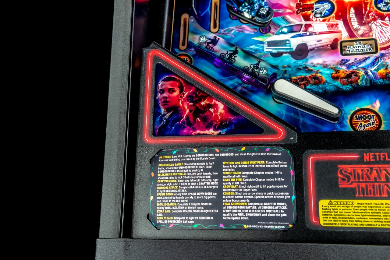 Stranger Things Premium - Stern Pinball - Kommer i Juli - 6