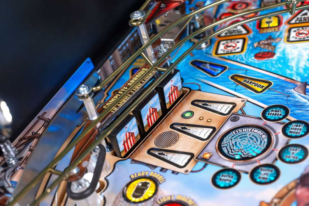 Jaws 50th Anniversary Premium - Stern Pinball - Kontakta för tillgänglighet - 21
