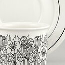 Esteri Tomula (Krokus 1978) Coffee Cup with Graphic Flower Decor 10 cm  [Sample Images]