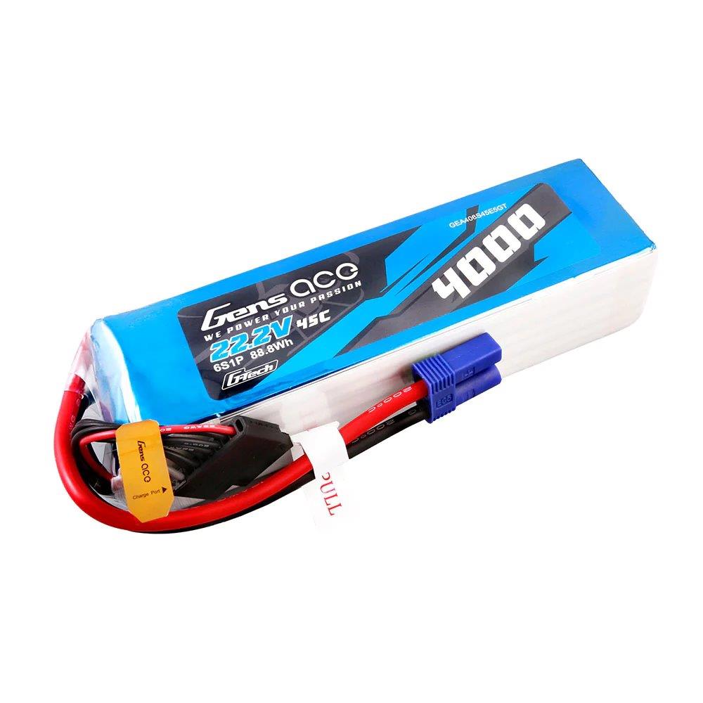 GensAce G-Tech 4000mAh 22.2V 45C 6S1P Lipo Battery Pack with EC5 plug - 5