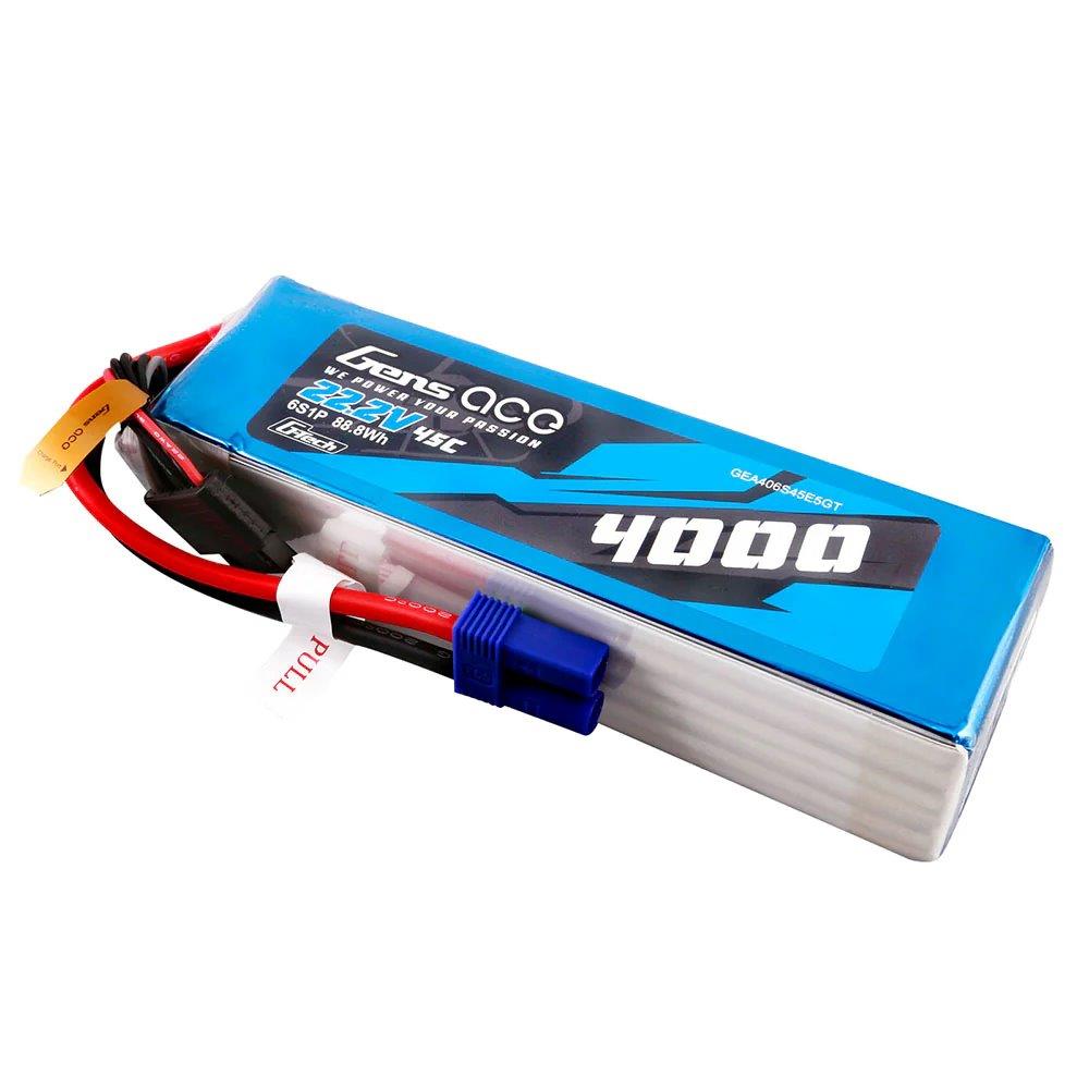 GensAce G-Tech 4000mAh 22.2V 45C 6S1P Lipo Battery Pack with EC5 plug - 3