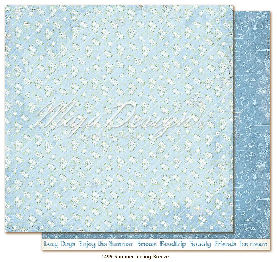 MAJA DESIGN -Summer Feeling - 6x6" Paper pack - 5