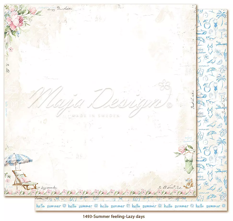MAJA DESIGN -Summer Feeling - 6x6" Paper pack - 3