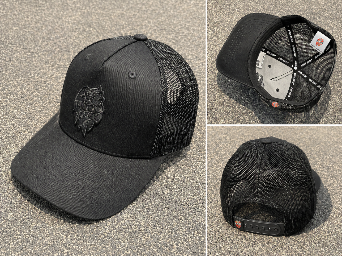 Modo Trucker Cap Black