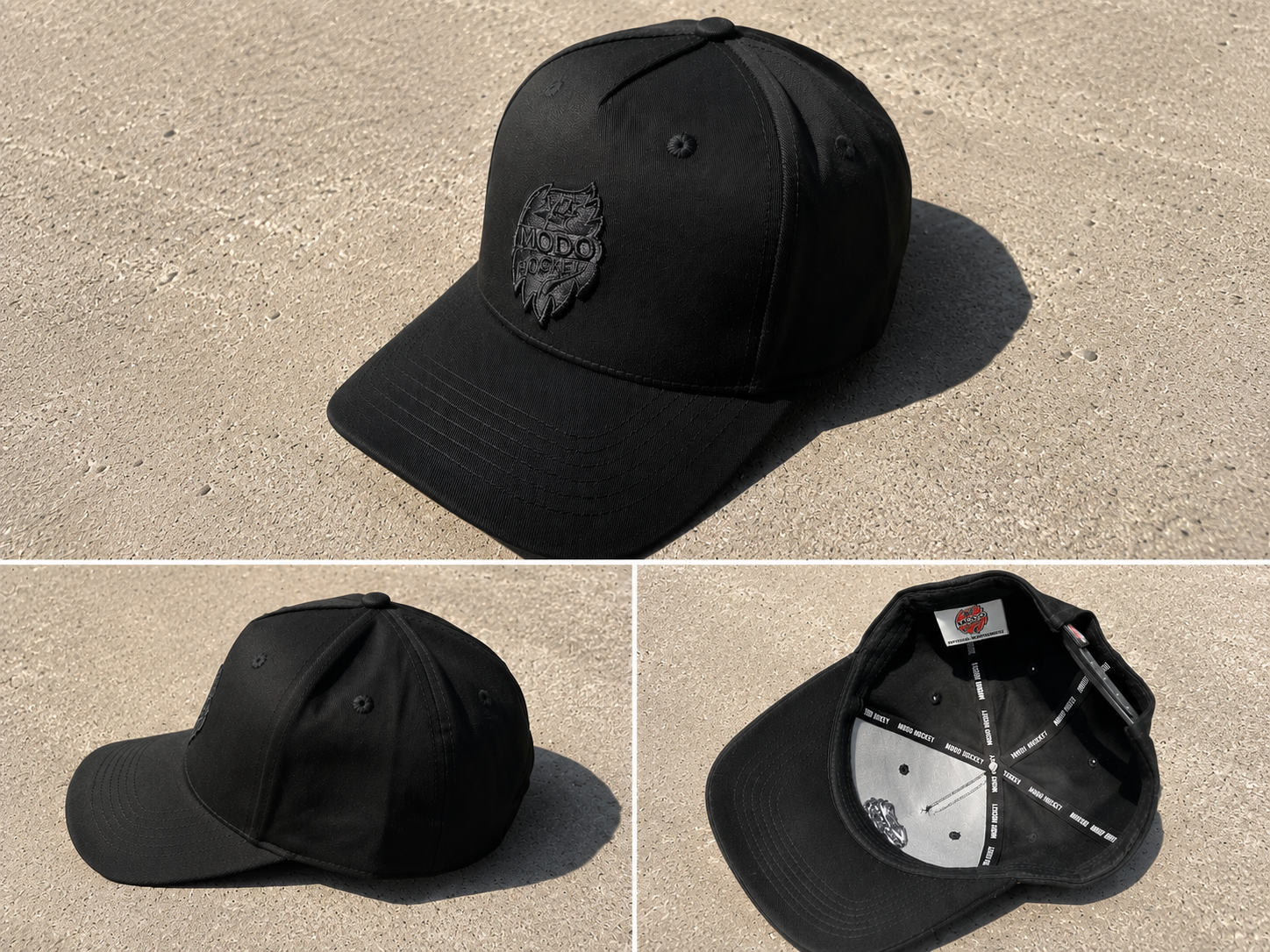 MoDo Baseball Cap Black