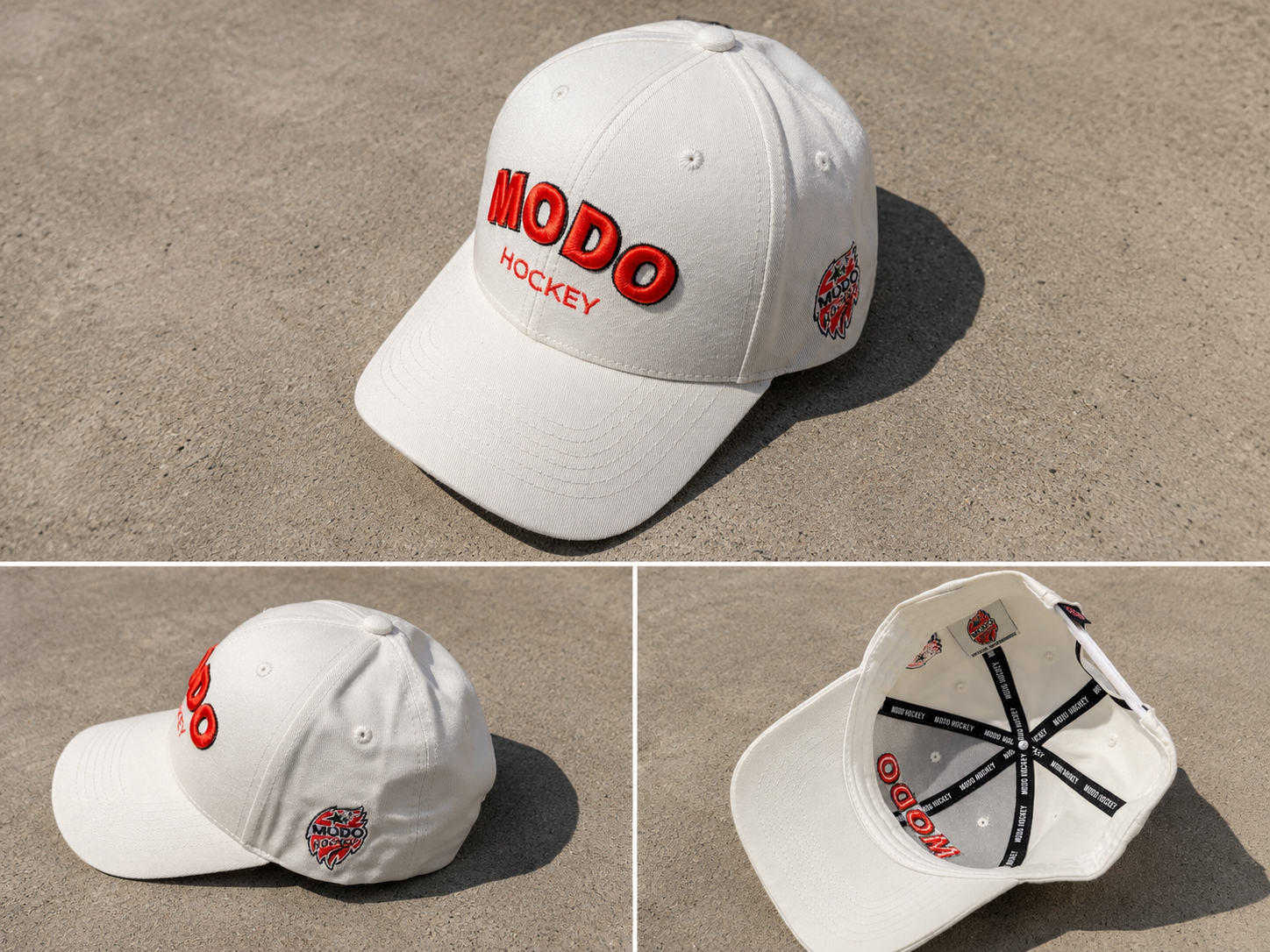 MoDo Baseball Cap Vit