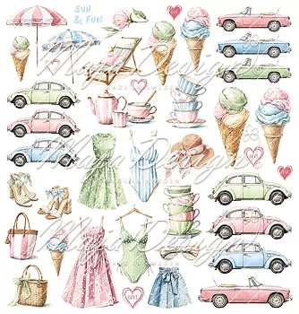 MAJA DESIGN -Summer Feeling - 12x12" Collection pack