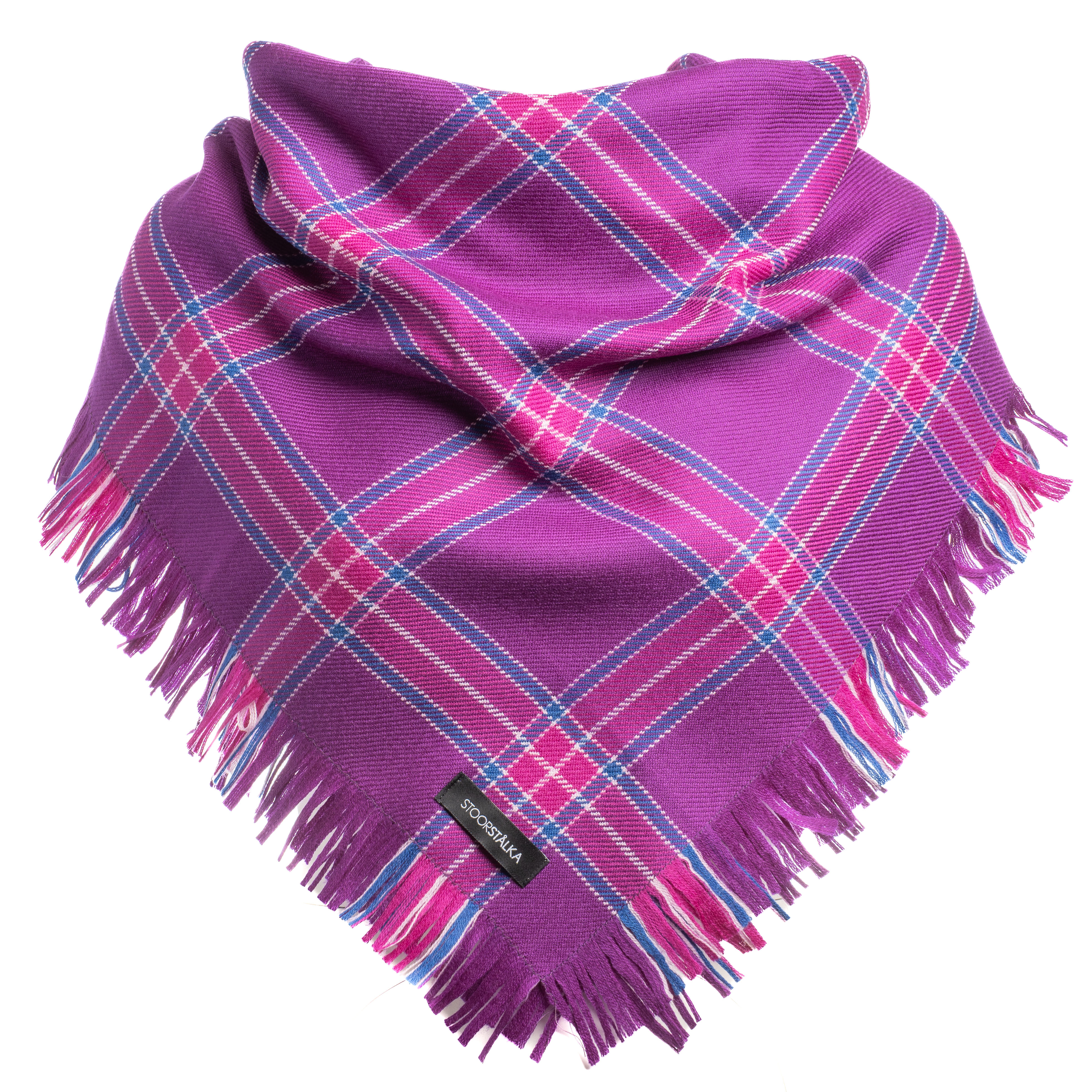 Ullsjal Purple Duottar Large