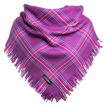 Wollschal Purple Duottar Large