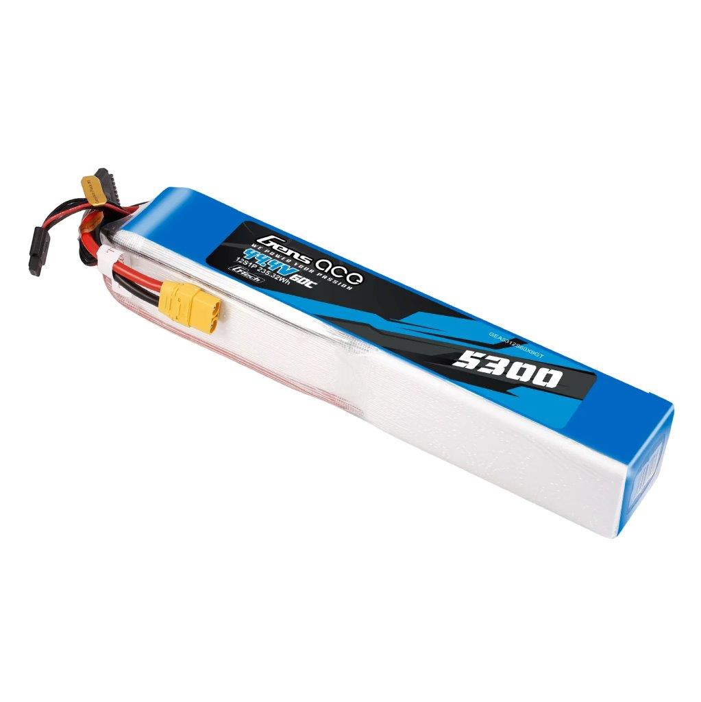 GensAce G-Tech 5300mAh 44.4V 60C 12S1P Battery Pack with XT90 plug - 4