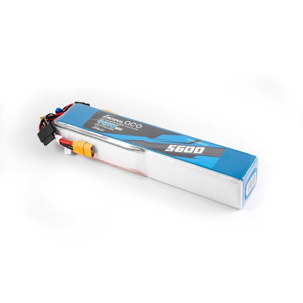 GensAce G-Tech 5600mAh 44.4V 80C 12S1P Battery Pack with XT90 plug - 4
