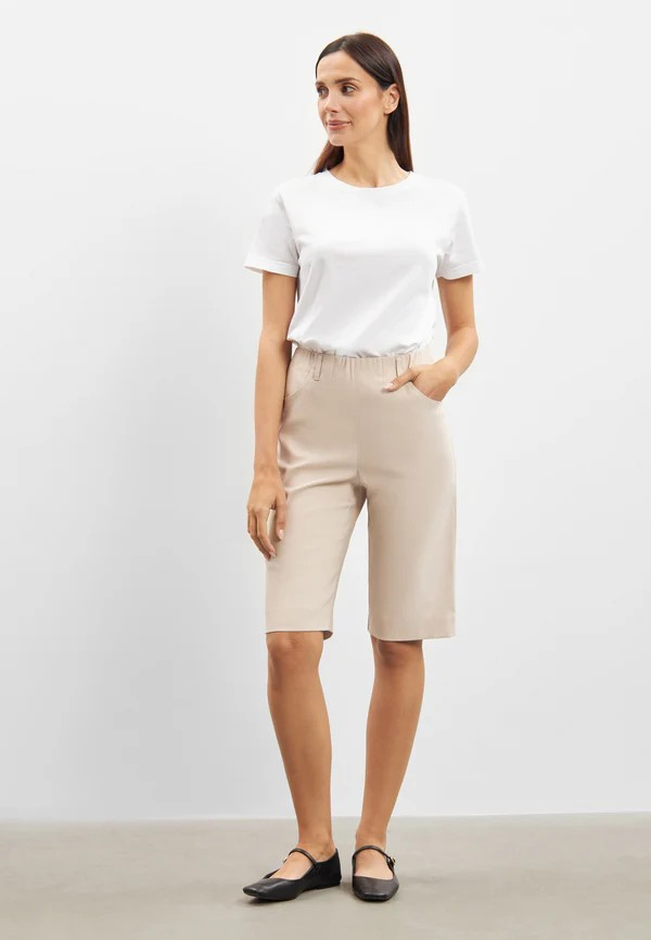 Kelly Regular Shorts - Grey Sand - LauRie