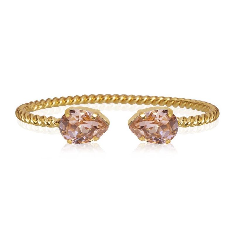 Caroline Svedbom Mini Drop Bracelet Vintage Rose