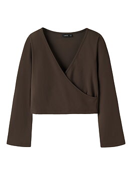 NLFLEANN LS SHORT WRAP TOP Delicioso