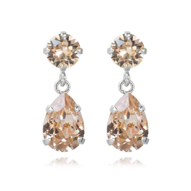 Caroline Svedbom Mini Drop Earrings Silk - 3